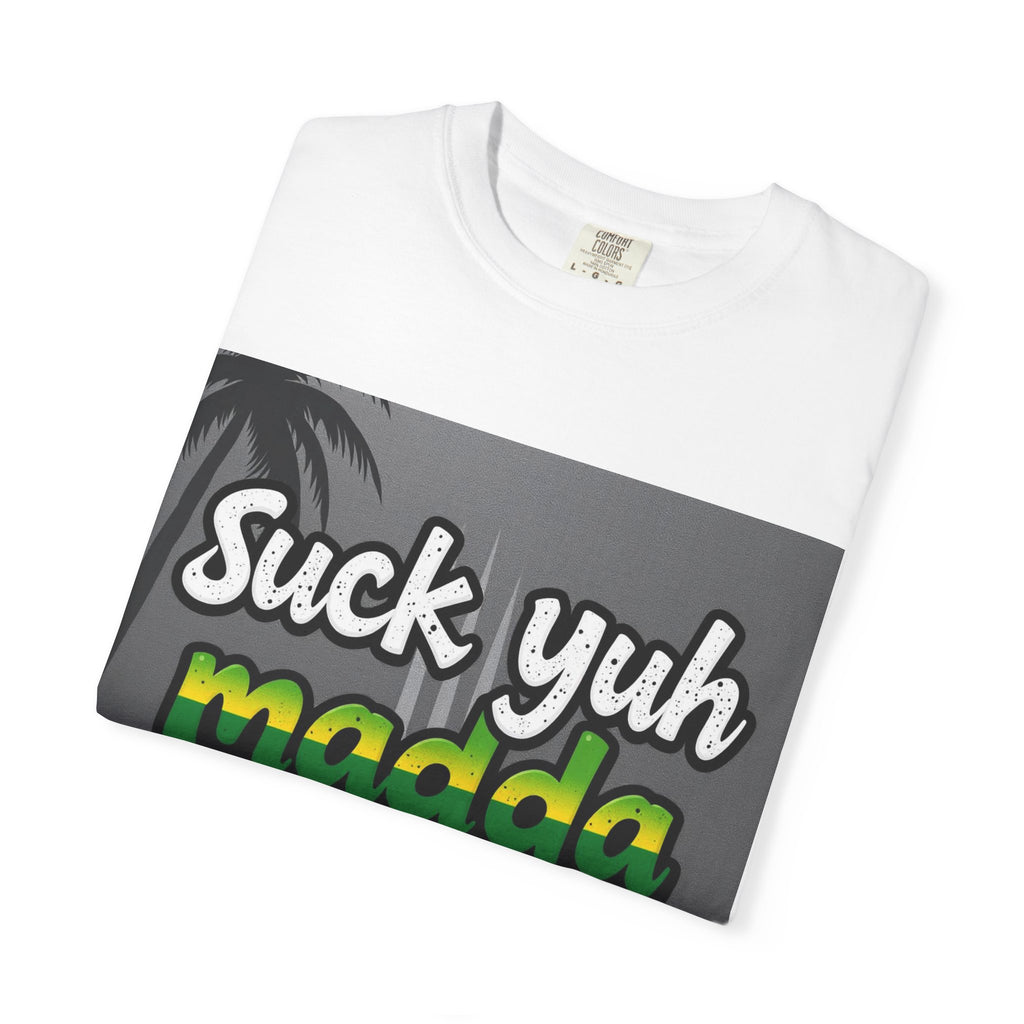 T-Shirt - 'Suck Yuh Madda Mellissa' Jamaican Hurricane Survivor Tee