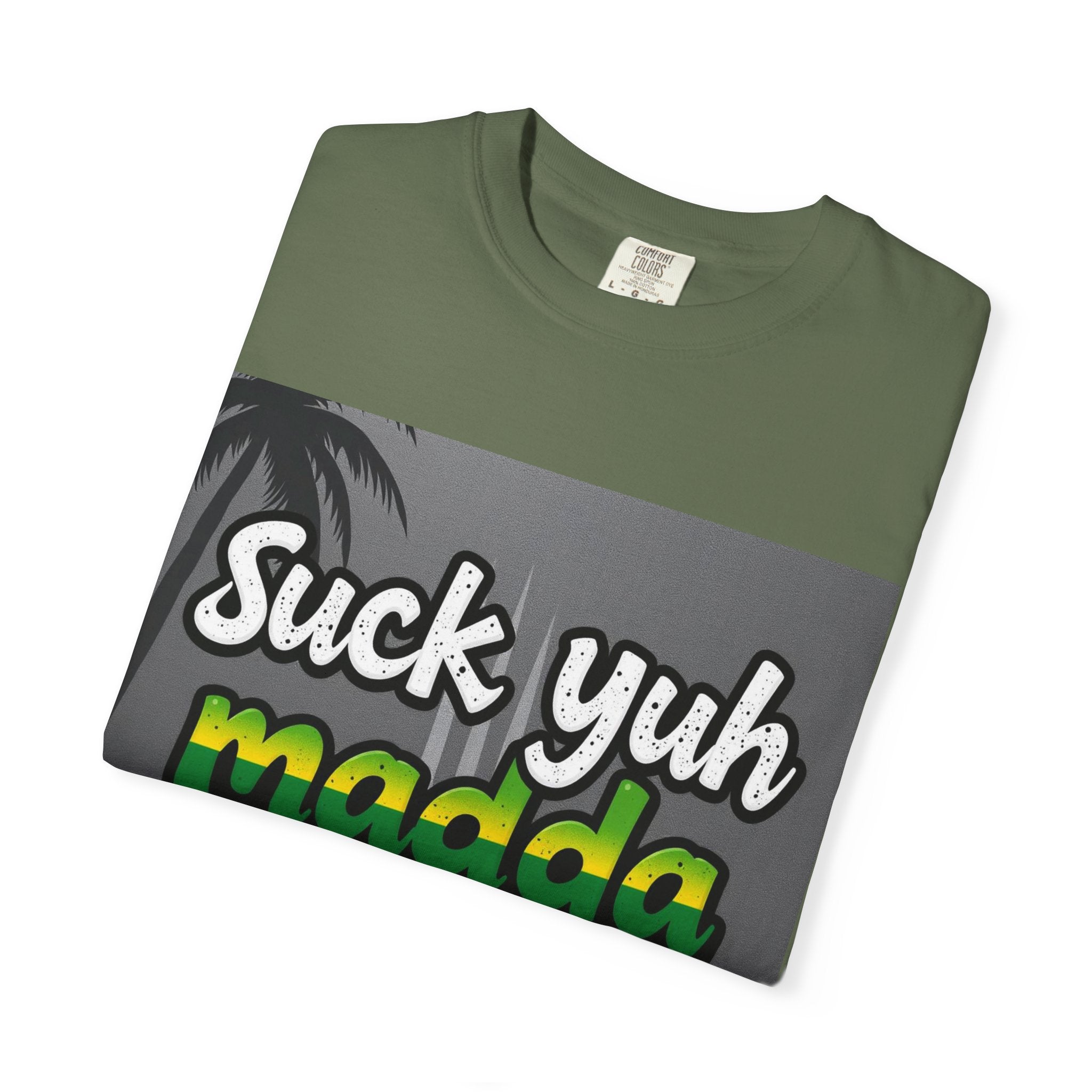 T-Shirt - 'Suck Yuh Madda Mellissa' Jamaican Hurricane Survivor Tee