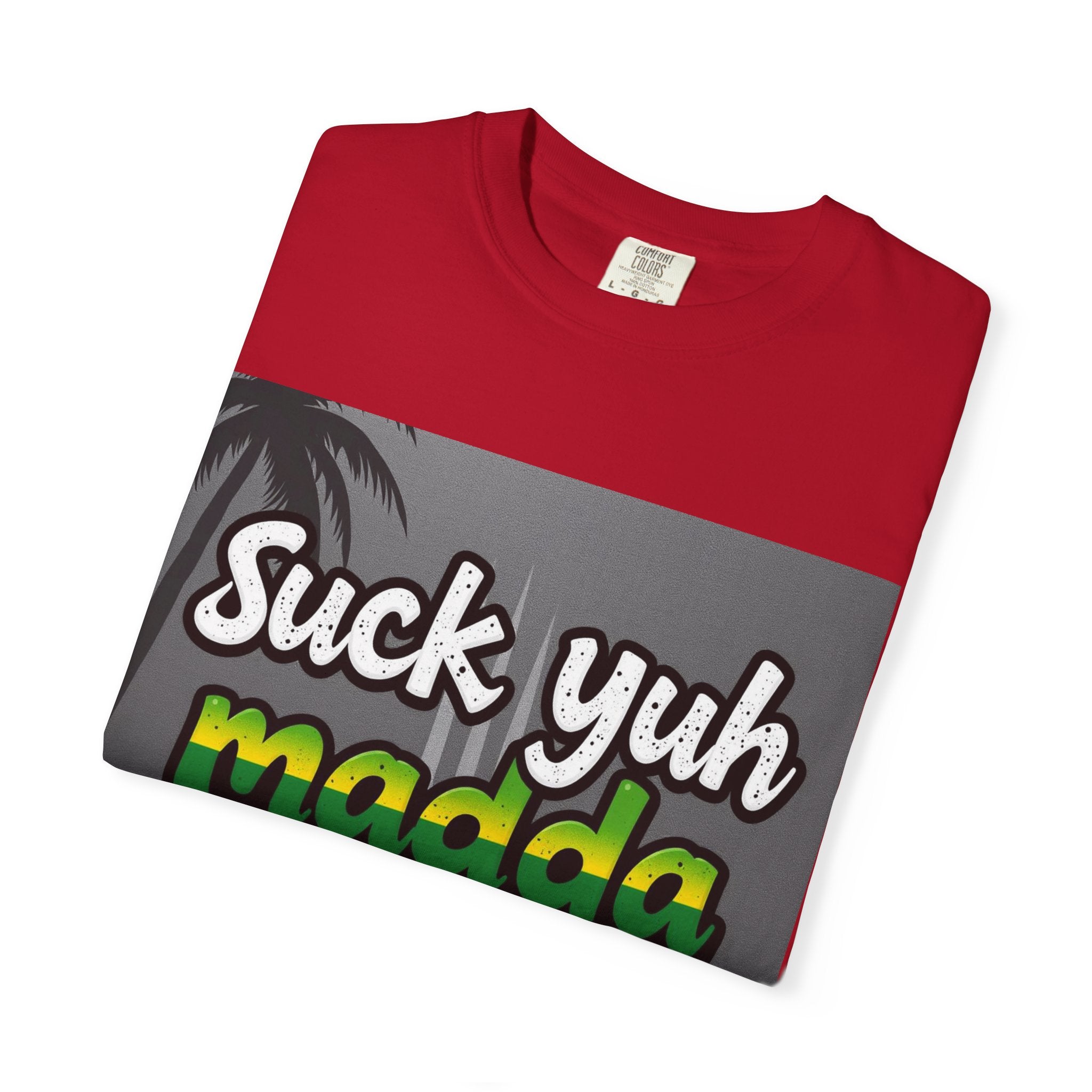 T-Shirt - 'Suck Yuh Madda Mellissa' Jamaican Hurricane Survivor Tee