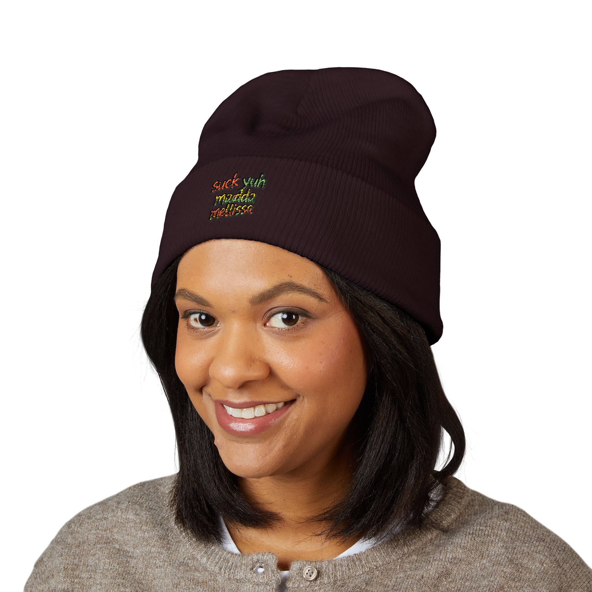 Suck Yuh Madda Mellissa Beanie