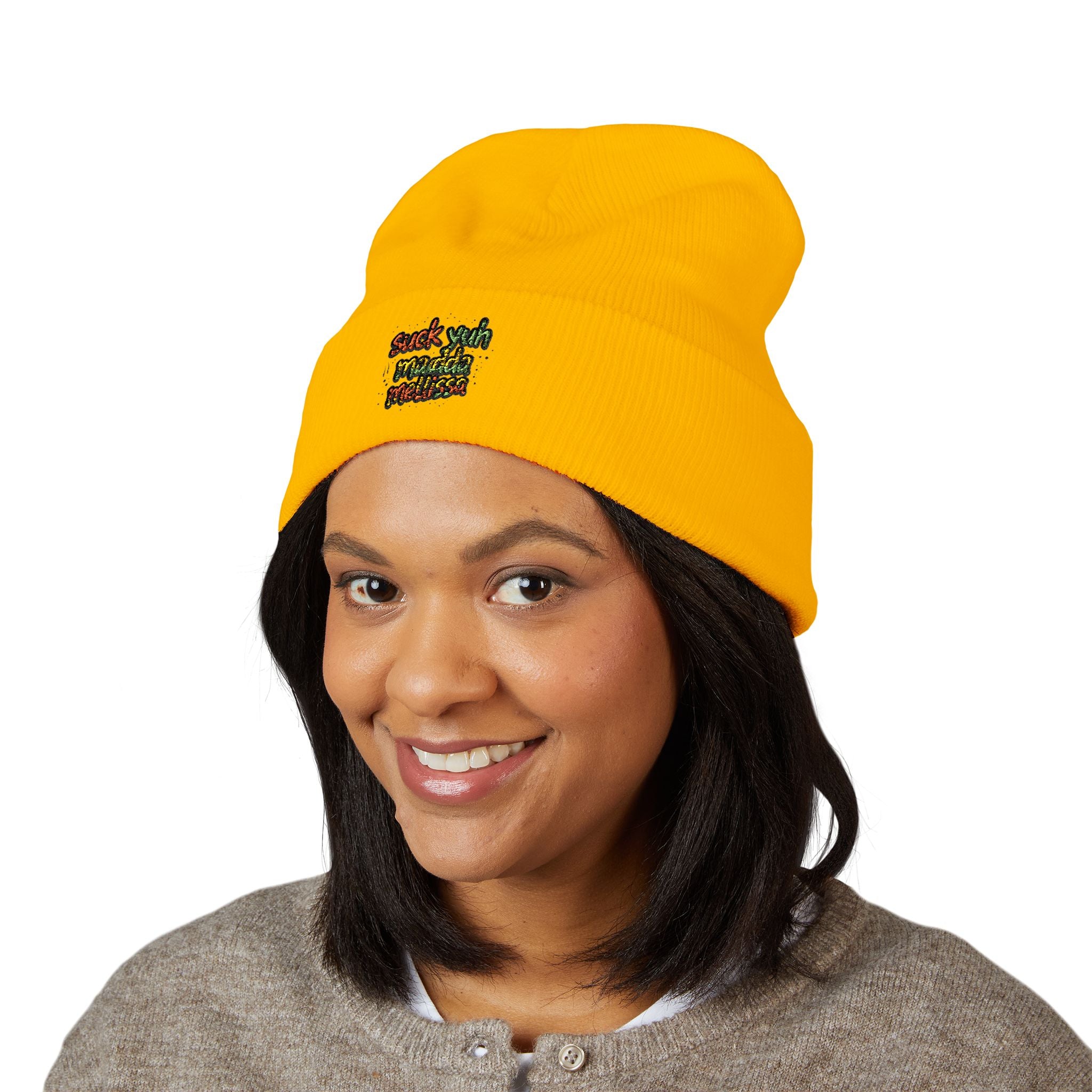 Suck Yuh Madda Mellissa Beanie