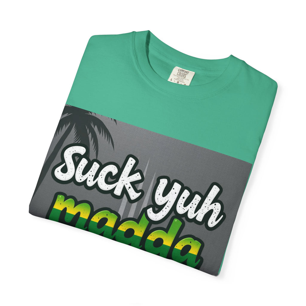 T-Shirt - 'Suck Yuh Madda Mellissa' Jamaican Hurricane Survivor Tee