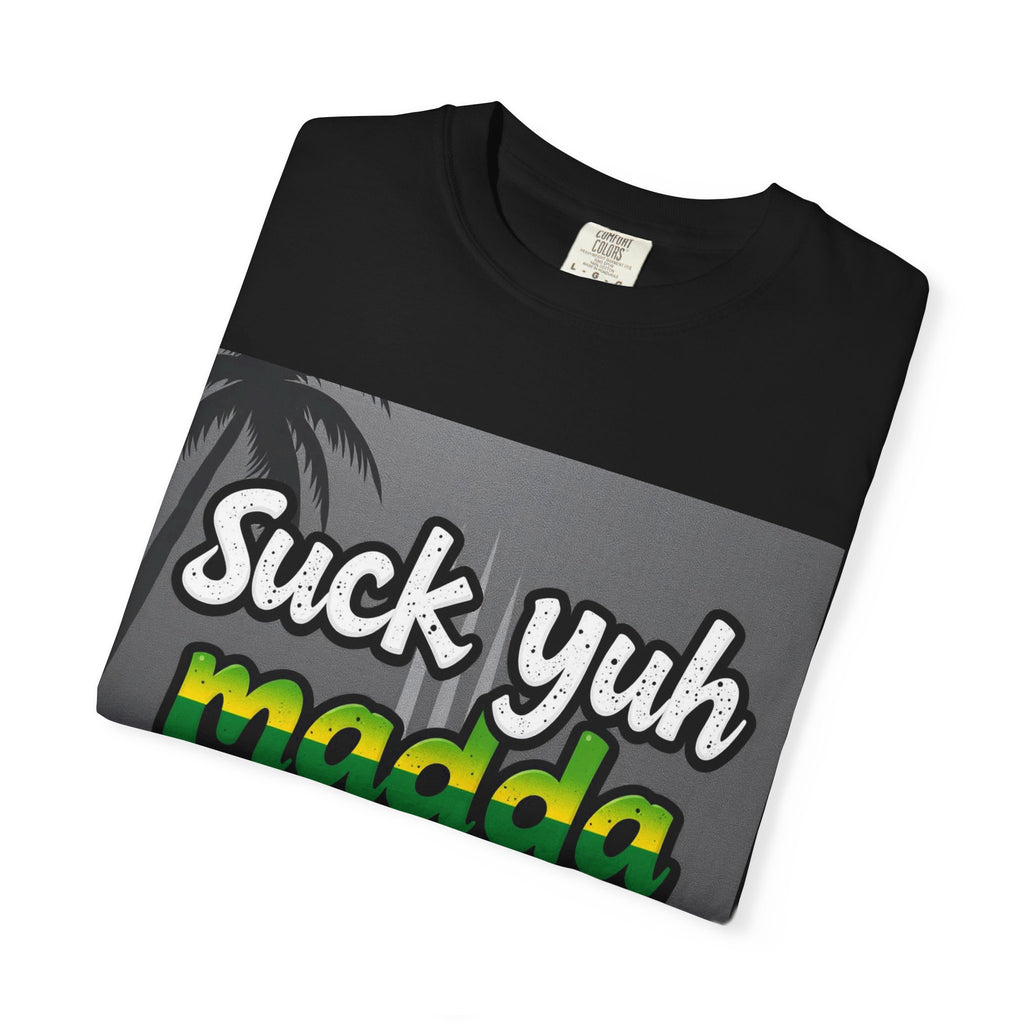 T-Shirt - 'Suck Yuh Madda Mellissa' Jamaican Hurricane Survivor Tee